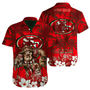 San Francisco 49ers Hawaiian Shirt For Men