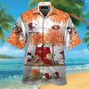 San Francisco 49ers Snoopy Autumn Short Sleeve Button Up Tropical Aloha Hawaiian Shirt Set for Men Women Kids