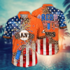 San Francisco Giants MLB Hawaii Shirt Independence Day