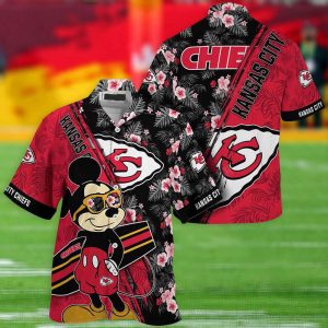 Super Bowl Kansas City Chiefs Hawaiian Shirt Mickey Hawaiian Shirt