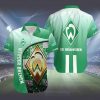 Sv Werr Bremen Die Grun Weiben Hawaiian Shirt Gift For Men And Women