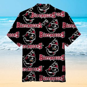 Tampa Bay Buccaneers Black Print Unisex Hawaiian Shirt