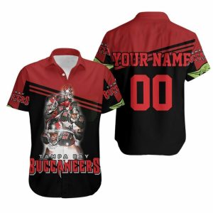 Tampa Bay Buccaneers Green Helmet South Personalized Hawaiian Shirt