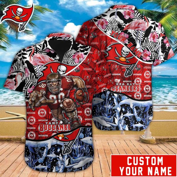 Tampa Bay Buccaneers NFL-Hawaiian Shirt Custom