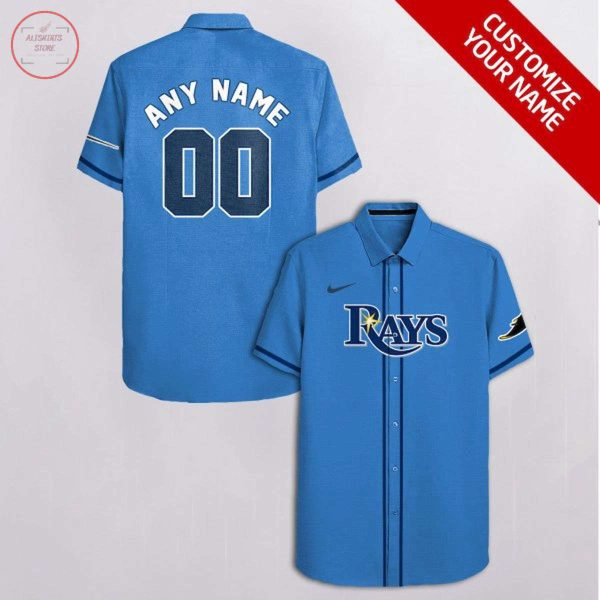 Tampa Bay Rays Customized Hawaiian Shirt