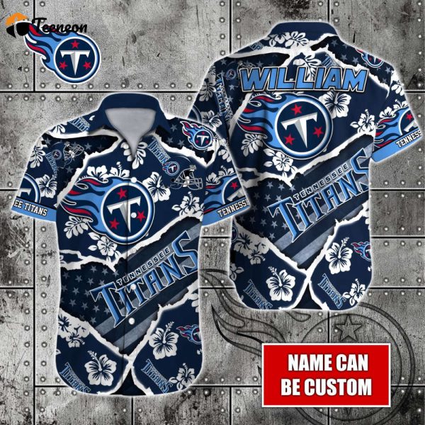 Tennessee Titans NFL-Hawaiian shirt Custom