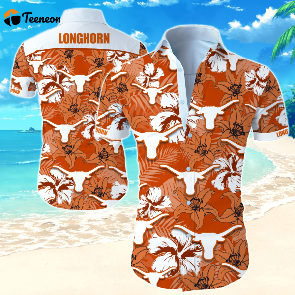 Texas Longhorn Hawaii Shirt