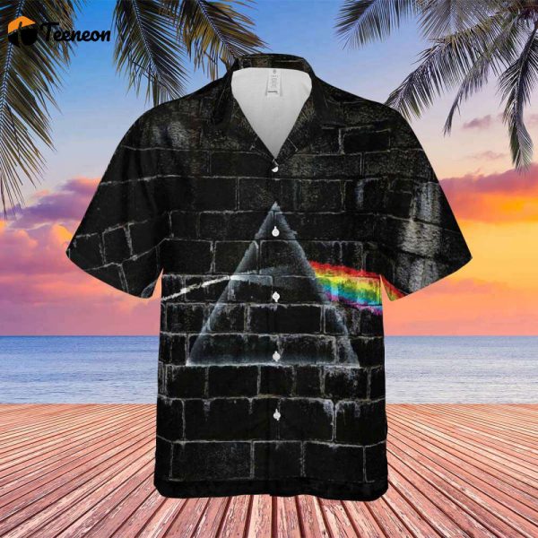 The Dark Side Of The Moon In The Wall Art Hawaiian Pink Floyd Shirt Gift For Men Women