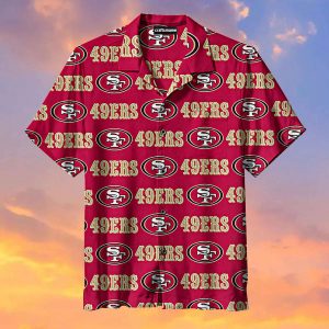 The San Francisco 49ers Print Hawaiian Shirt