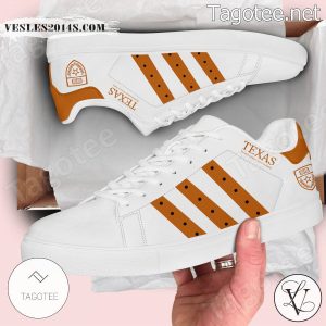 The University of Texas at Austin Logo Stan Smith Shoes