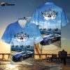 U.S Navy Blue Angels Ford Mustang GT Hawaiian Shirt Gift for Dad Father Days