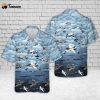 U.S Navy Gerald R. Ford-class aircraft carrier Hawaiian Shirt Gift for Dad Father Days