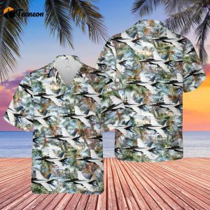 U.S. Navy Boeing F/A-18F Super Hornet Hawaiian Shirt Gift for Dad Father Days