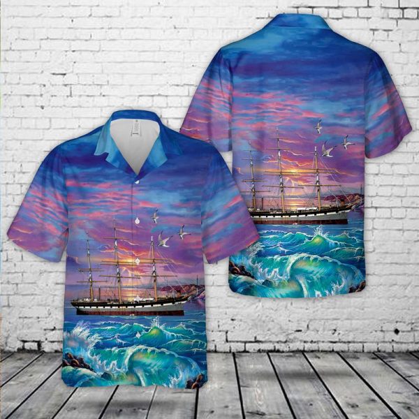 US Balclutha (San Francisco) Museum Ship Hawaiian Shirt Gifts 2024Gifts 2024