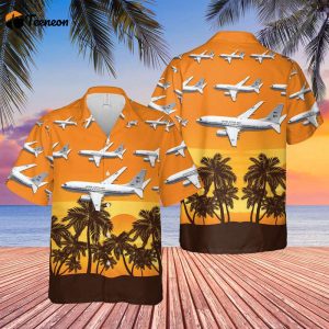 US Navy Boeing C-40A Clipper Of VR-59 The Lone Star Express Hawaiian Shirt Gift for Dad Father Days