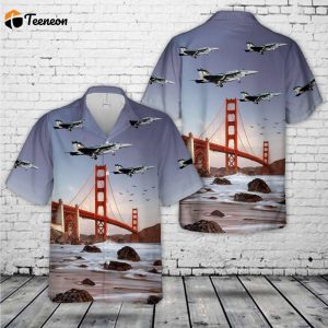 US Navy Boeing F/A-18E Super Hornet VFA-195 “Dambusters” CAG colors Hawaiian Shirt Gift for Dad Father Days