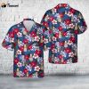 US Navy Diver Fin Hawaiian Shirt Gift for Dad Father Days