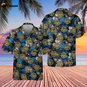 US Navy Diver Pocket Hawaiian Shirt Gift for Dad Father Days