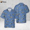 US Navy F-35 Lightning II Hawaiian Shirt Gift for Dad Father Days