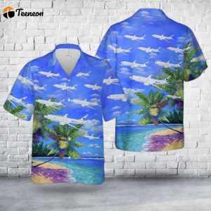 US Navy Fleet Support Unit 7 FSU-7 P-8 Poseidon Hawaiian Shirt Gift for Dad Father Days