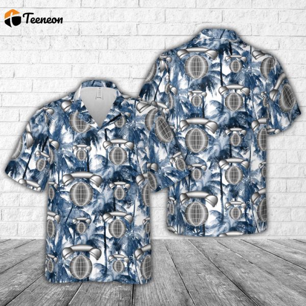 US Navy Gas turbine system technician Hawaiian Shirt Gift for Dad Father Days