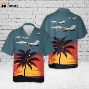 US Navy Grumman F-14B Tomcat VF-32 Swordsmen 162692 / AC-102 (cn 538) Hawaiian Shirt Gift for Dad Father Days