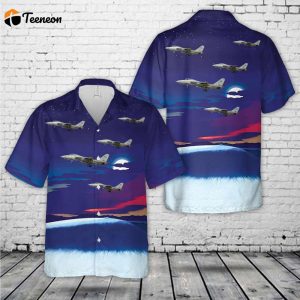 US Navy Grumman F-14D Tomcat VF-31 Tomcatters 163413 / NK-107 (cn 597/D-2) Hawaiian Shirt Gift for Dad Father Days