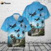 US Navy Grumman F7F-3P Tigercat Hawaiian Shirt Gift for Dad Father Days