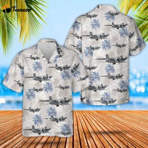 US Navy Grumman S-2A Tracker (BuNo 136658) VS-29 Tromboners Hawaiian Shirt Gift for Dad Father Days