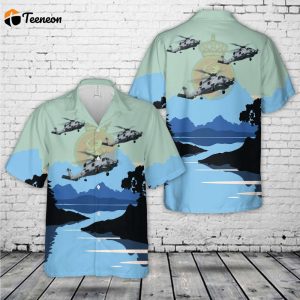 US Navy Helicopter Maritime Strike Squadron 37 HSM-37 ‘Easyriders’ Hawaiian Shirt Gift for Dad Father Days