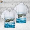 US Navy Landing Craft Air Cushion LCAC-30 Hawaiian Shirt Gift for Dad Father Days