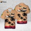 US Navy Lockheed EP-3E Orion (ARIES) Of VQ-2 Hawaiian Shirt Gift for Dad Father Days