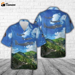 US Navy Lockheed KC-130T Hercules – VR-53 ‘Capital Express’ Hawaiian Shirt Gift for Dad Father Days