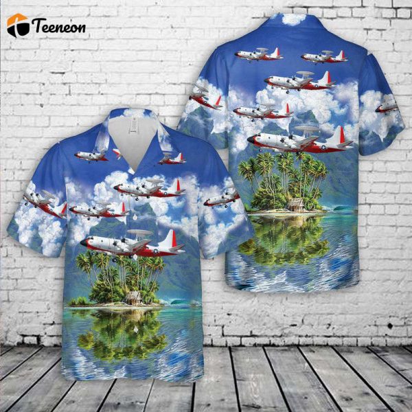 US Navy Lockheed NP-3D Orion Hawaiian Shirt Gift for Dad Father Days