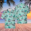 US Navy Lockheed S-3B Viking “Navy One” Of VS-35 “Blue Wolves” Hawaiian Shirt Gift for Dad Father Days