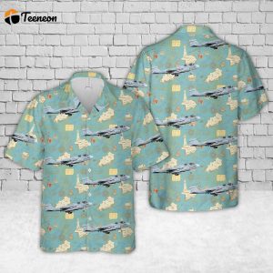 US Navy Northrop Grumman EA-6B Prowler Of VAQ-130 “Zappers” Hawaiian Shirt Gift for Dad Father Days