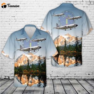 US Navy Patrol Squadron 10 (VP-10) P-3B “Lancers” Hawaiian Shirt Gift for Dad Father Days