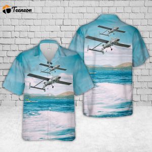 US Navy RQ-2B Pioneer Unmanned Aerial Vehicle Hawaiian Shirt Gift for Dad Father Days