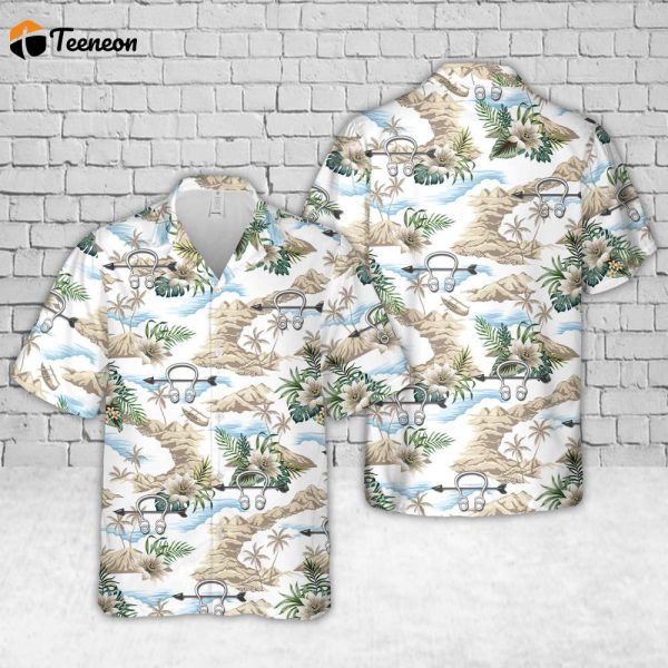 US Navy Sonar Technician (ST) Hawaiian Shirt Gift for Dad Father Days