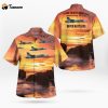 US Navy Strike Fighter Squadron 204 (VFA-204) River Rattlers F/A-18C/D Hornet Hawaiian Shirt Gift for Dad Father Days