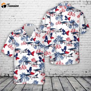 US Navy TW-2 Texas Flag T-45C Hawaiian Shirt Gift for Dad Father Days