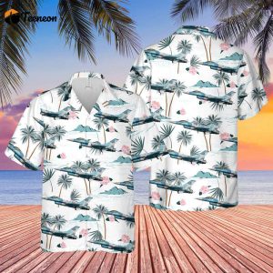 US Navy Top Gun F-16N Hawaiian Shirt Gift for Dad Father Days