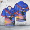 US Navy Training Squadron 21 (VT-21) “Redhawks” T-45C Goshawk Hawaiian Shirt Gift for Dad Father Days