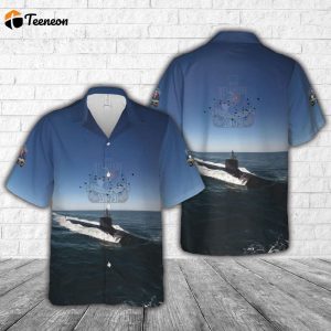 US Navy USS Delaware (SSN-791) Hawaiian Shirt Gift for Dad Father Days