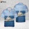 US Navy USS Fitzgerald (DDG-62) Arleigh Burke-class Destroyer Hawaiian Shirt Gift for Dad Father Days