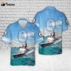 US Navy USS Ticonderoga (DDG/CG-47) Ticonderoga-class guided missile cruiser Hawaiian Shirt Gift for Dad Father Days