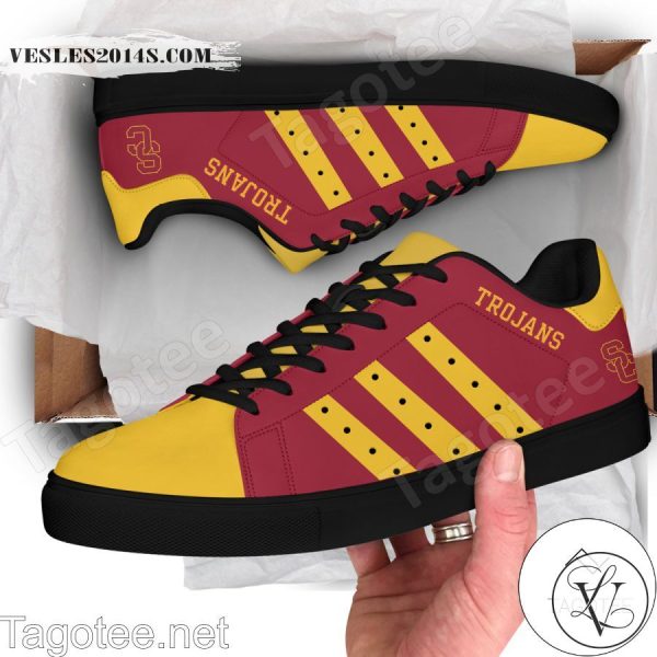 USC Trojans Print Stan Smith Shoes Style