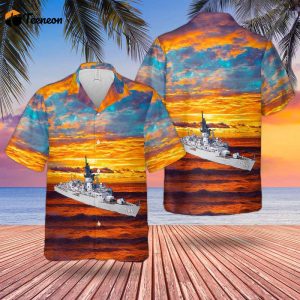 USS McCandless (FF1084) U.S Navy Ship Reunions Hawaiian Shirt Gift for Dad Father Days