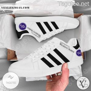 University of Western States Logo Low Top Shoes