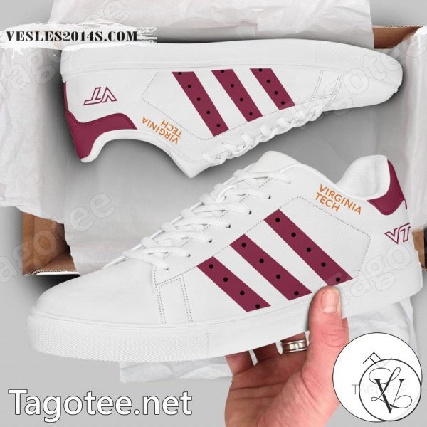 Virginia Tech Logo Stan Smith Shoes